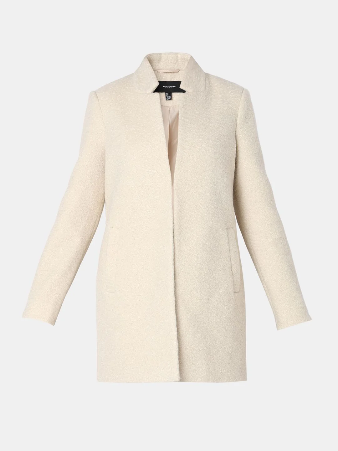 Beige Long Coat - Image 7
