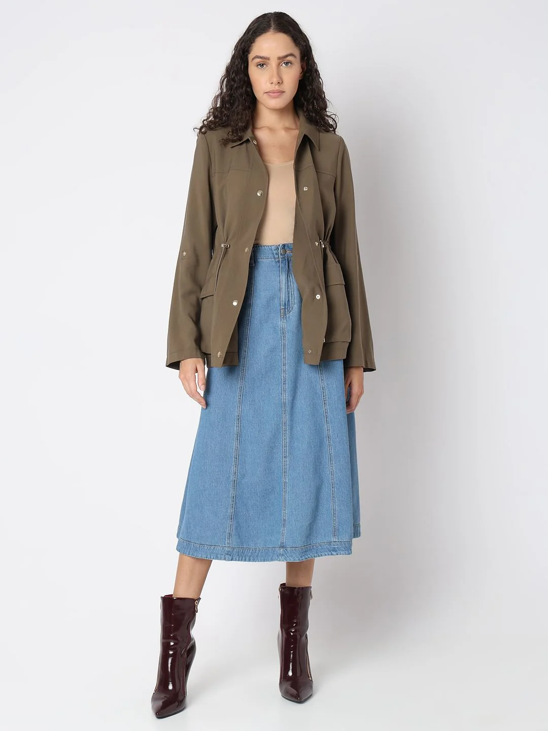 Brown Long Sleeve Jacket - Image 5
