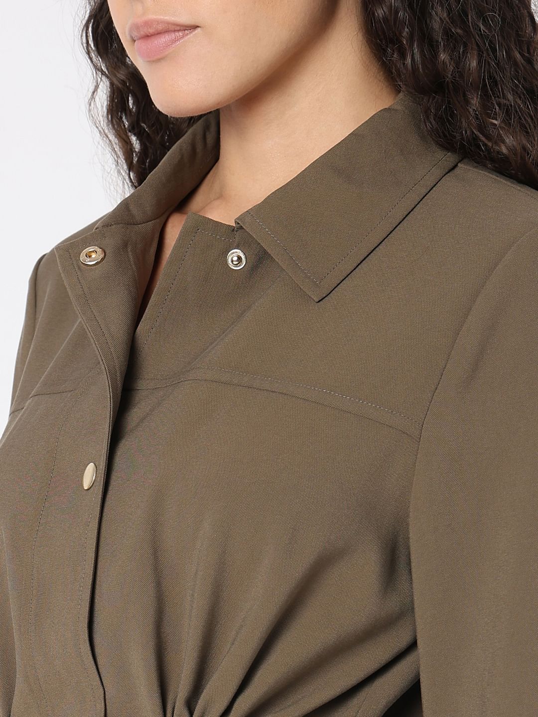 Brown Long Sleeve Jacket - Image 8