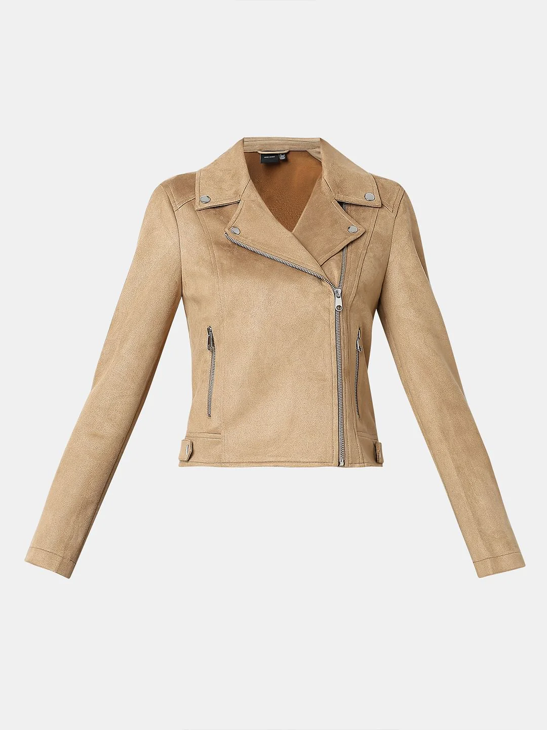 Brown Biker Jacket - Image 7