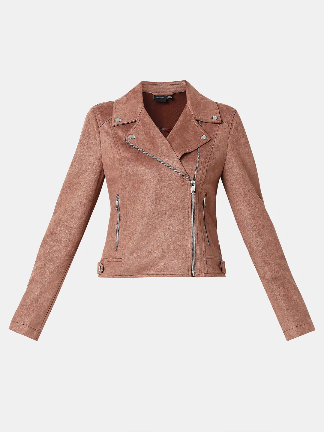 Light Brown Biker Jacket - Image 7