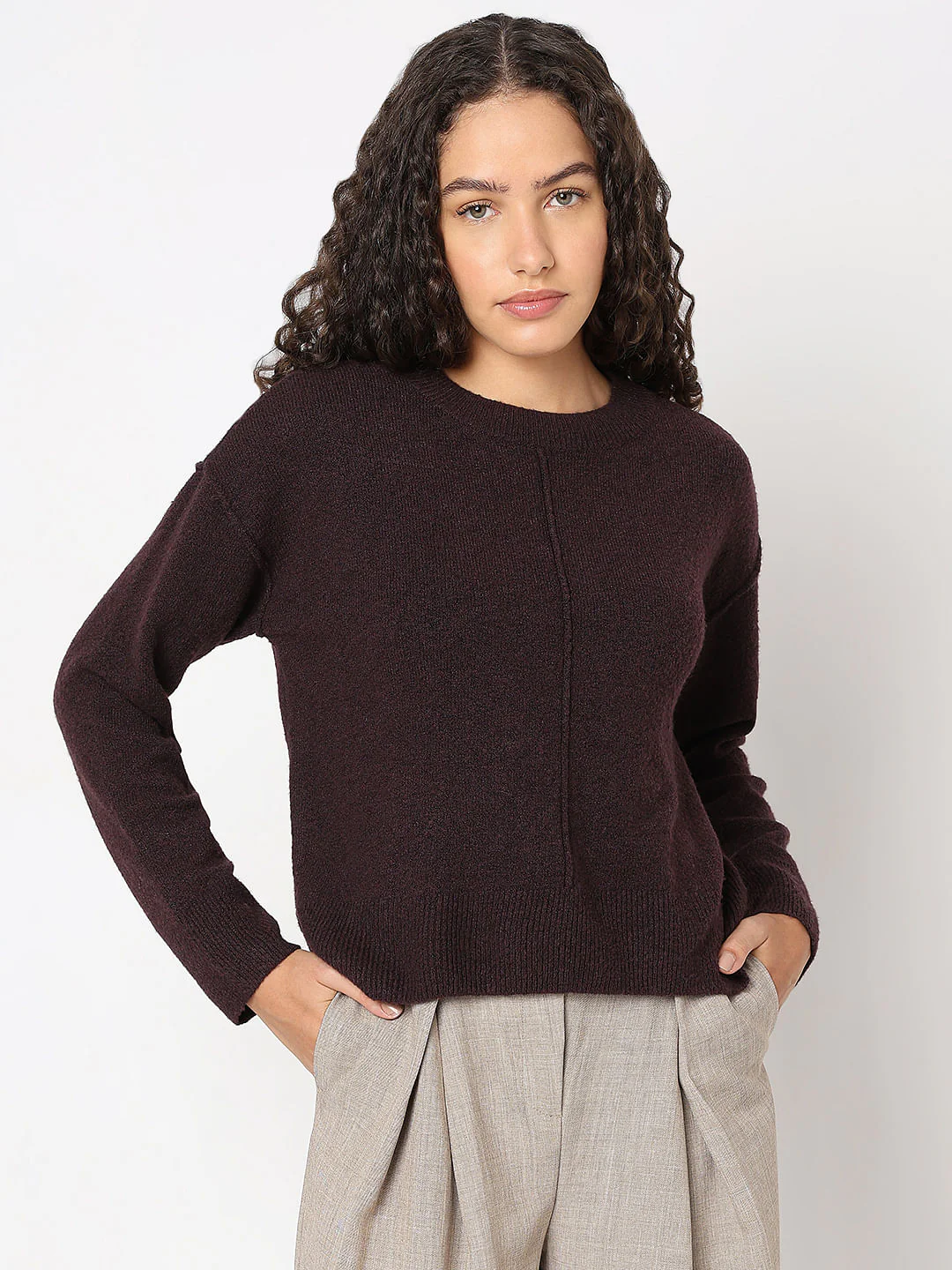 Purple Regular Pullover - Image 2