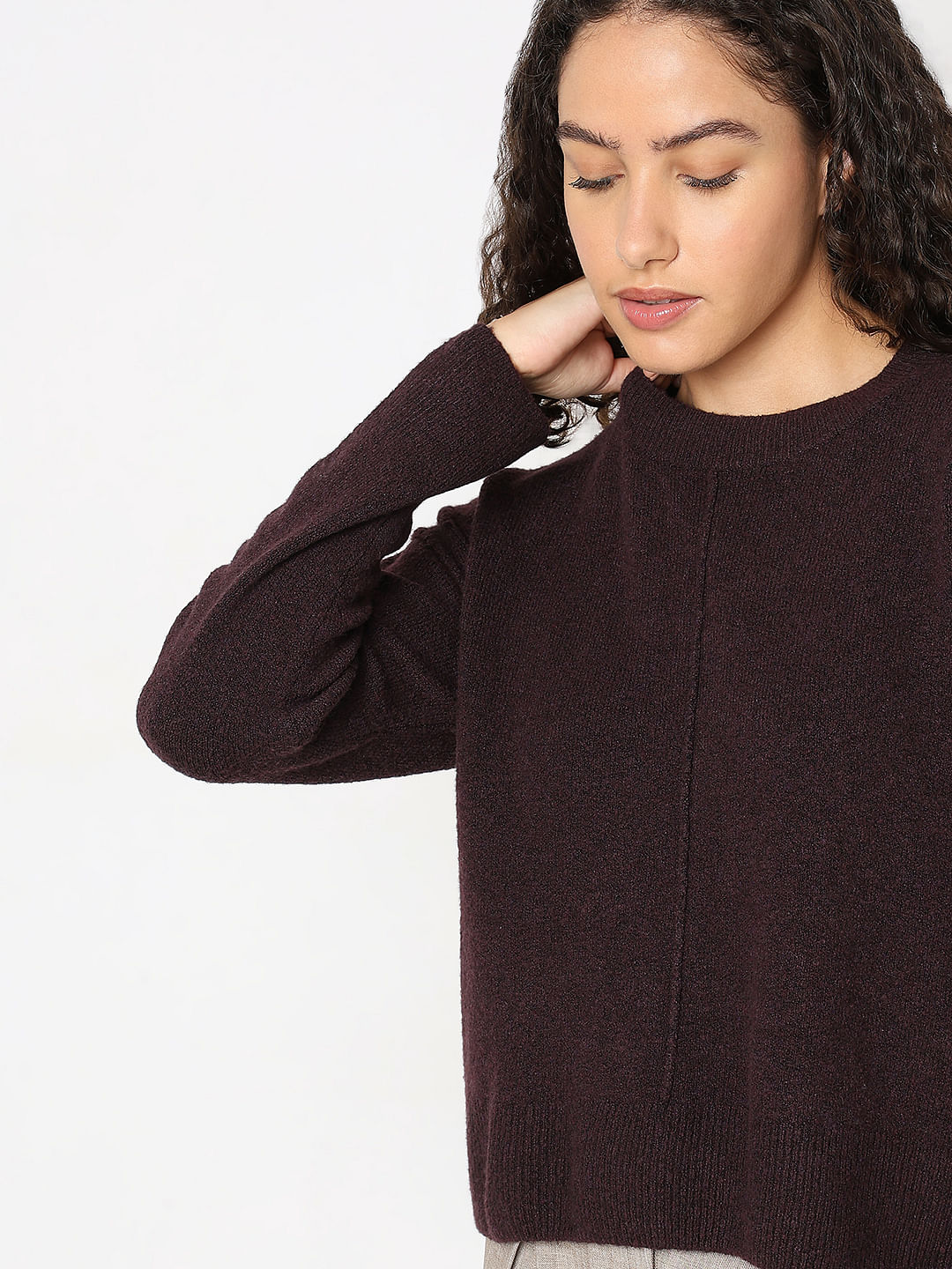 Purple Regular Pullover - Image 6