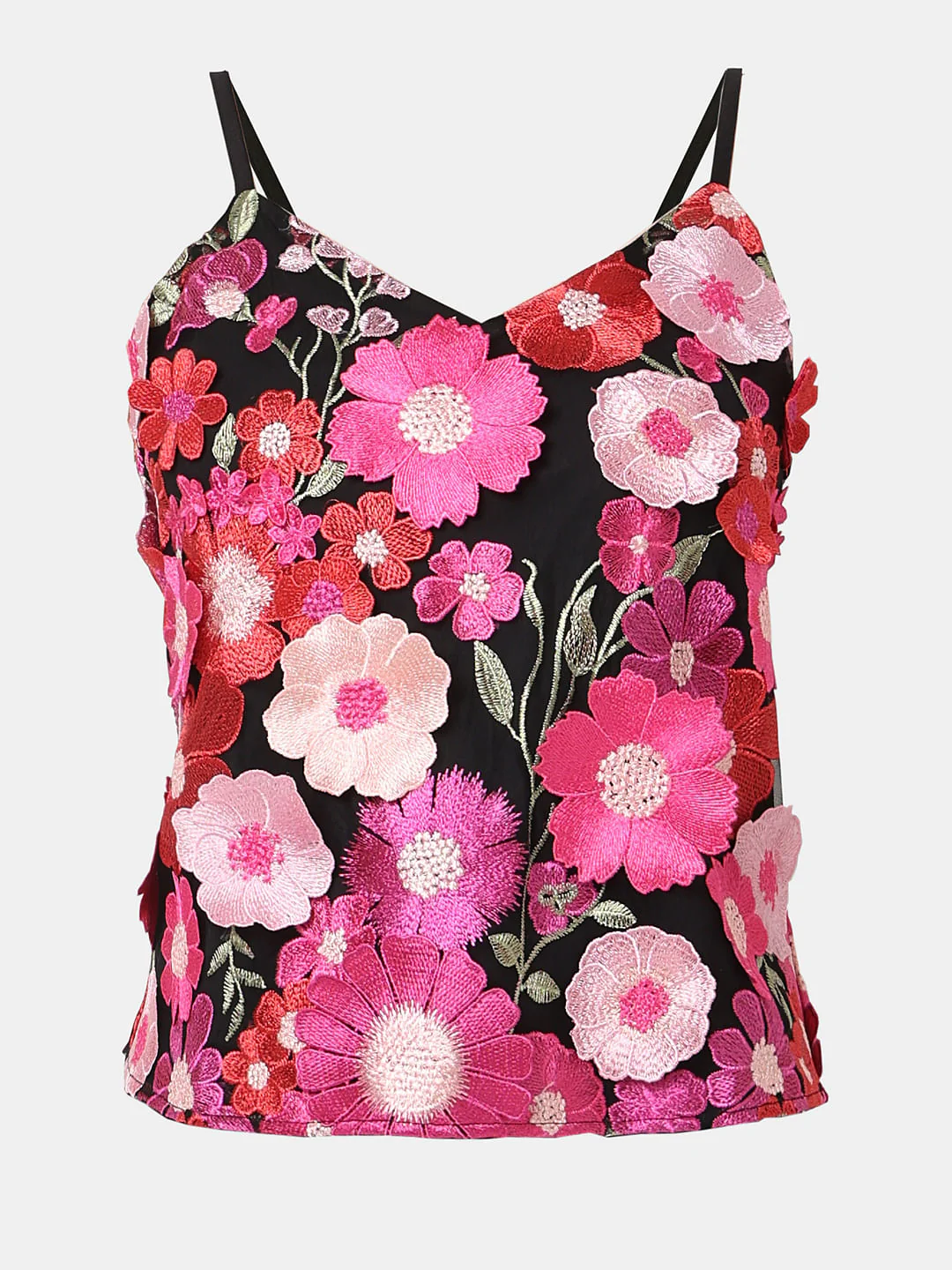 Marquee Black 3D Floral Top - Image 7
