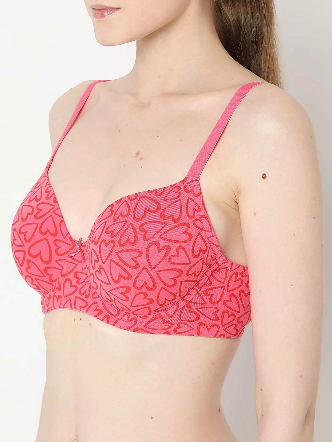 Intimates Pink Printed Underwired Padded T-Shirt Bra - Image 8