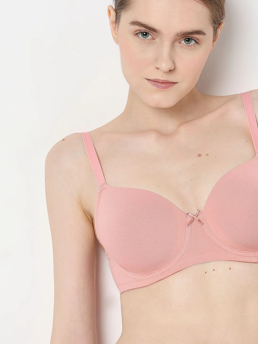 Intimates Light Pink Underwired Padded T-Shirt Bra - Image 6