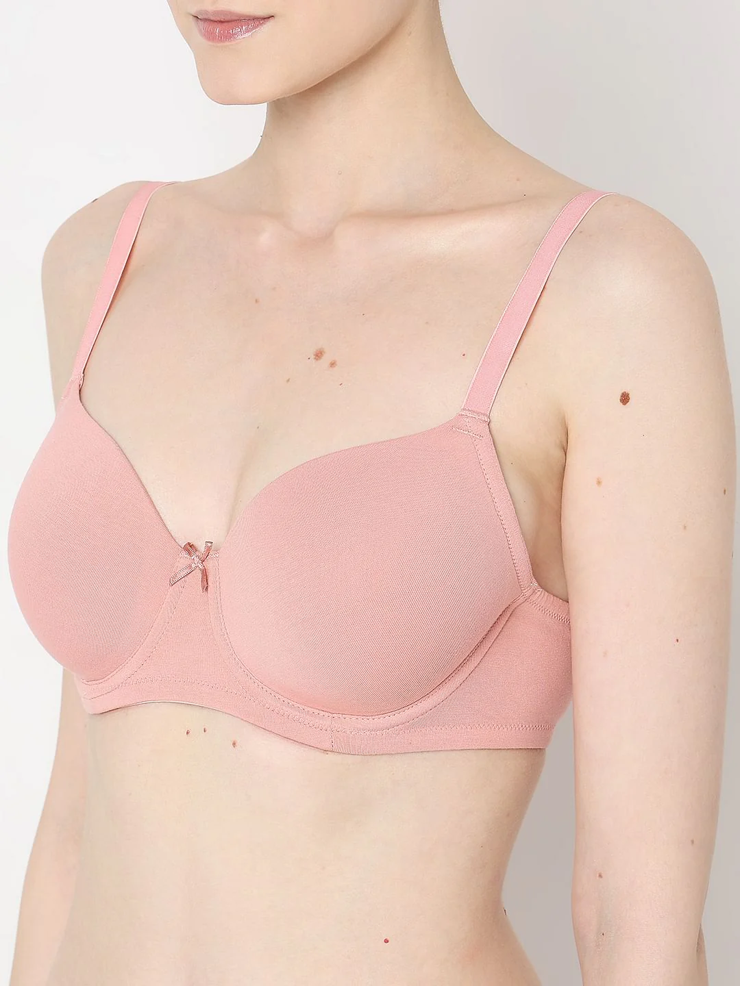 Intimates Light Pink Underwired Padded T-Shirt Bra - Image 8