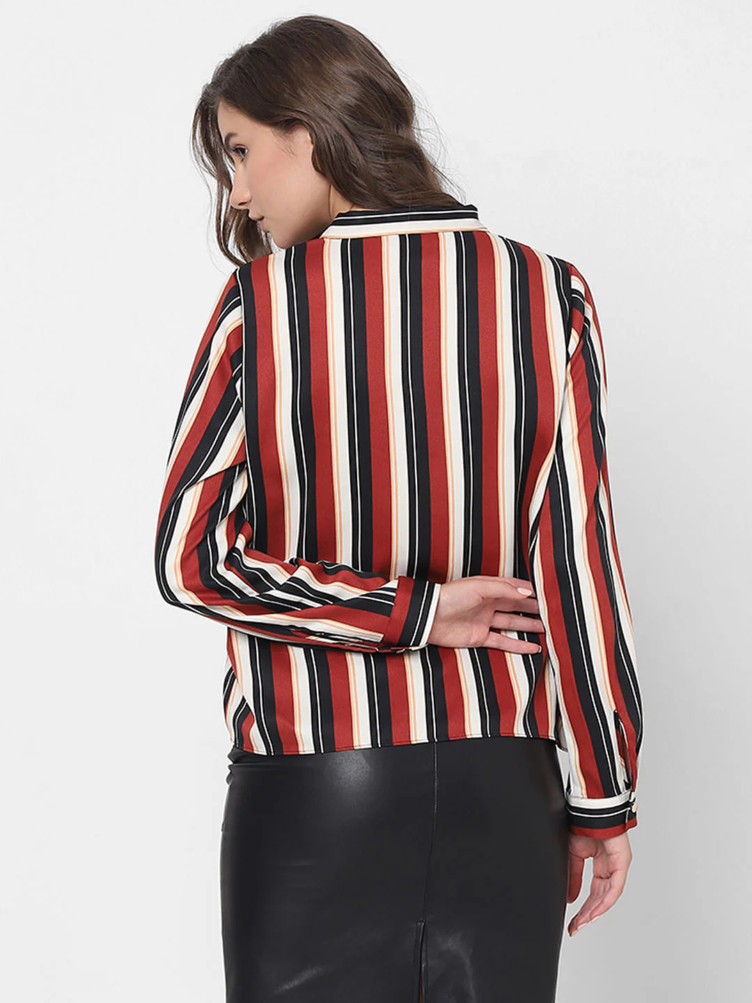 Brown Striped Top - Image 4