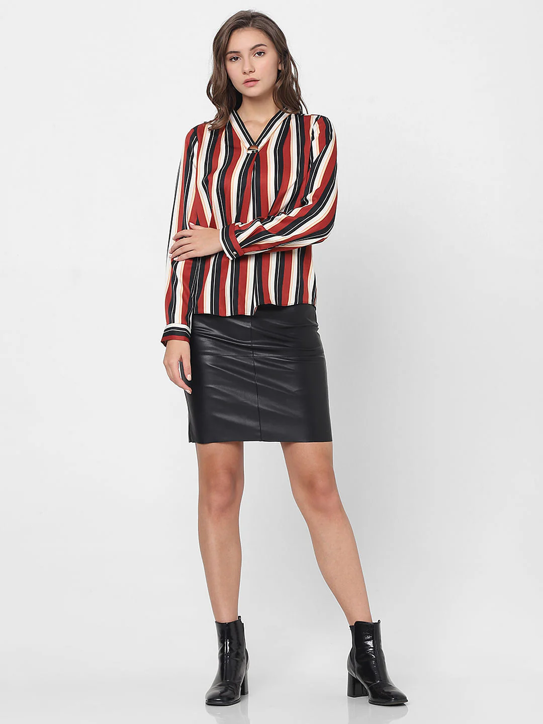 Brown Striped Top - Image 5