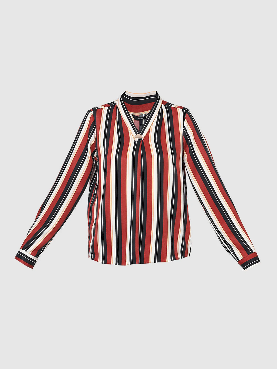 Brown Striped Top - Image 7