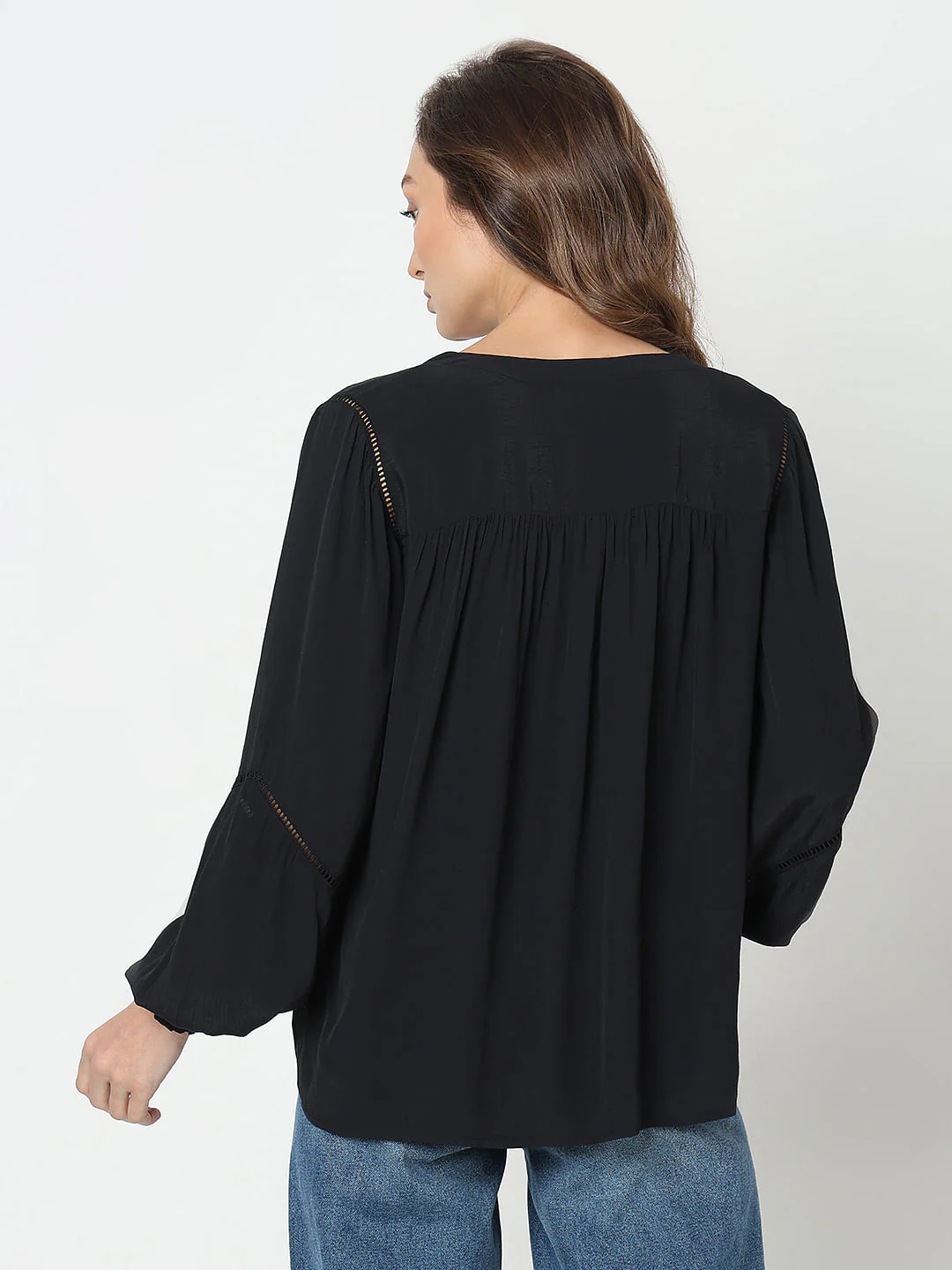 Black Full Sleeves Top - Image 4