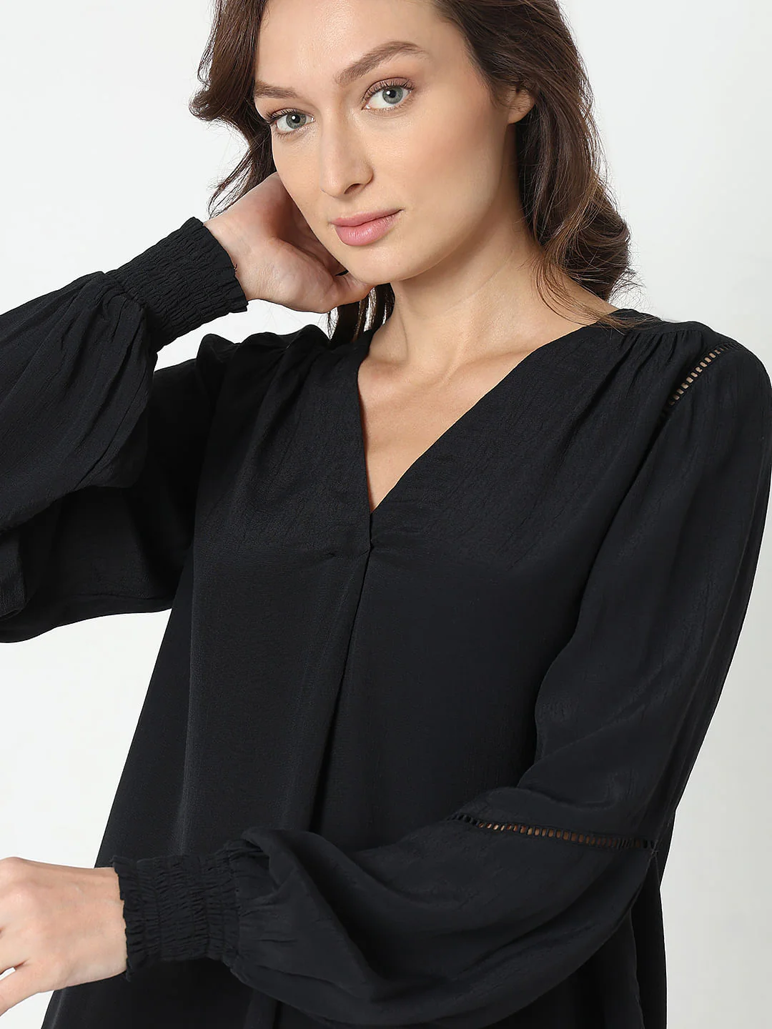 Black Full Sleeves Top - Image 6