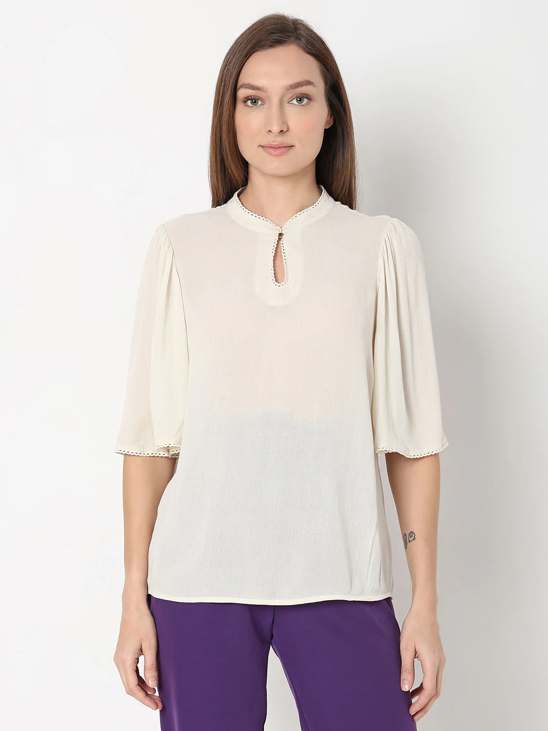 Beige Top - Image 2