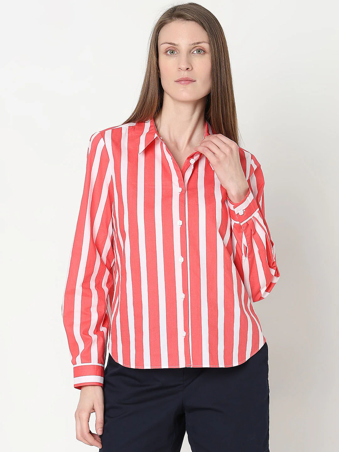 Red Striped Shirt - Image 2