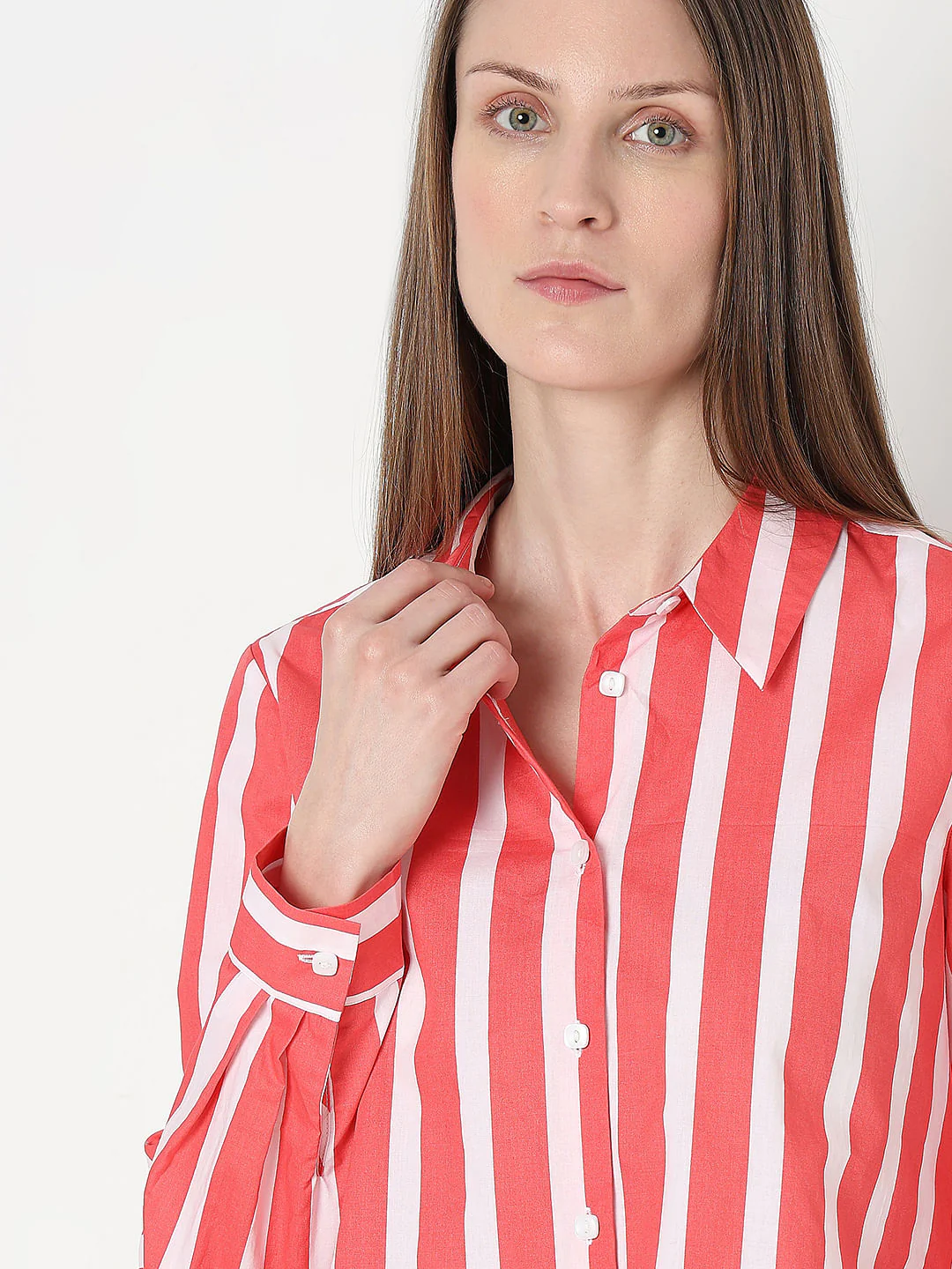 Red Striped Shirt - Image 6