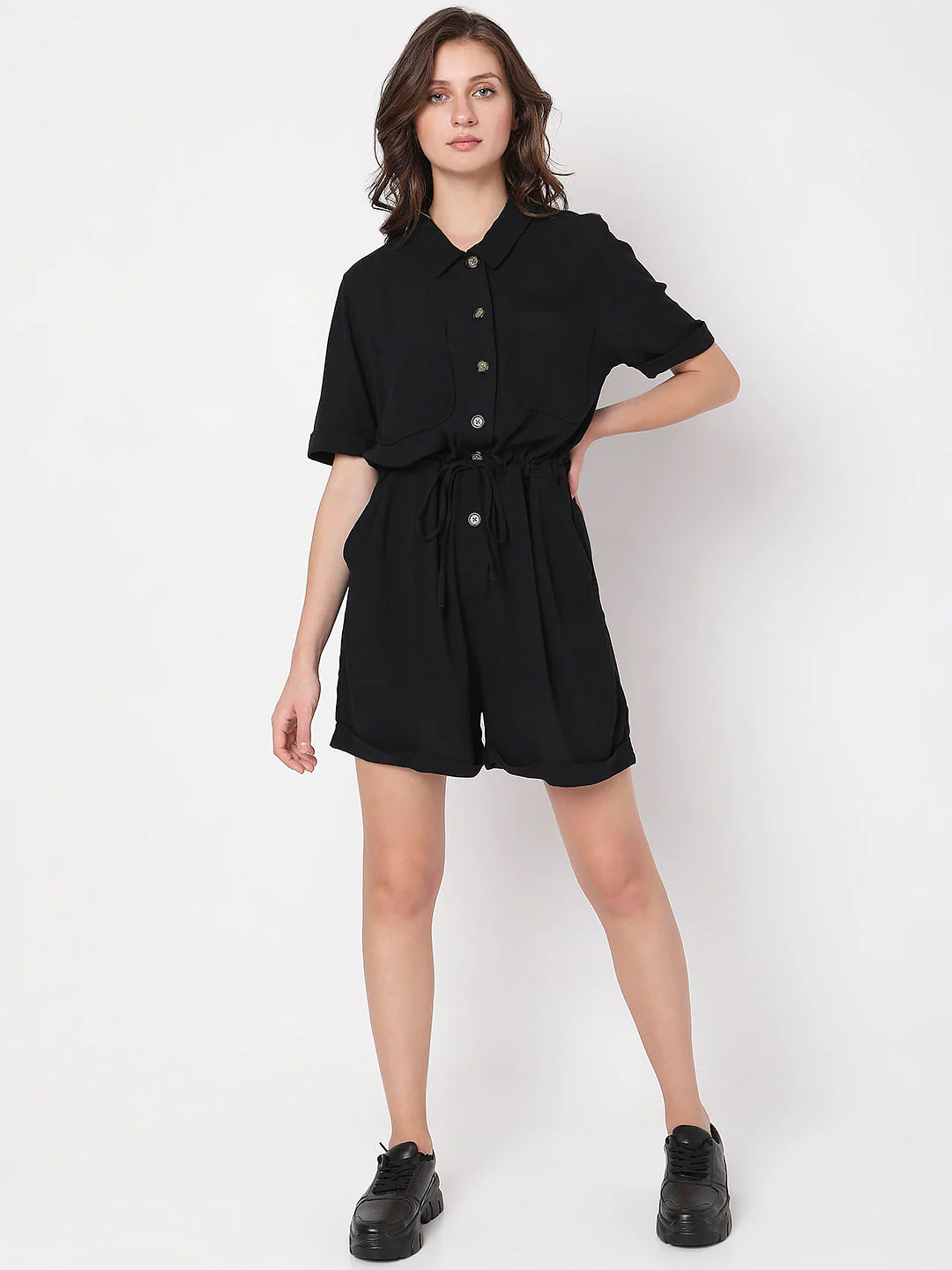 Black Playsuit - Image 5