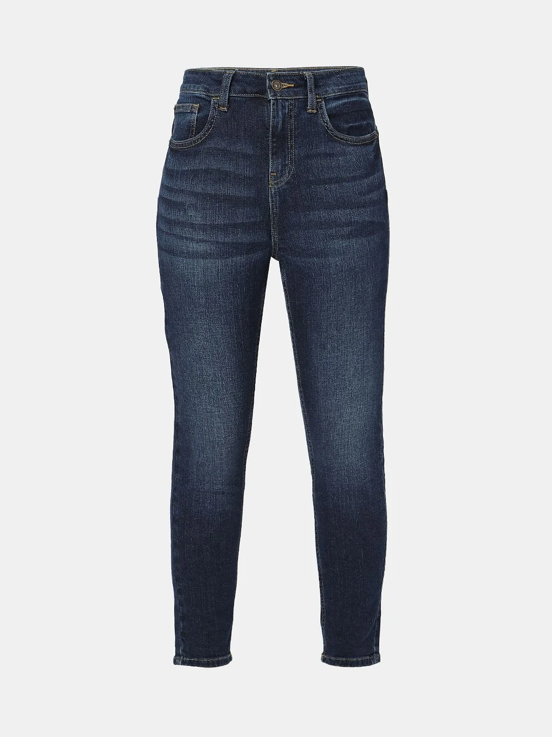Blue High Rise Pushup Wendy Skinny Jeans - Image 7