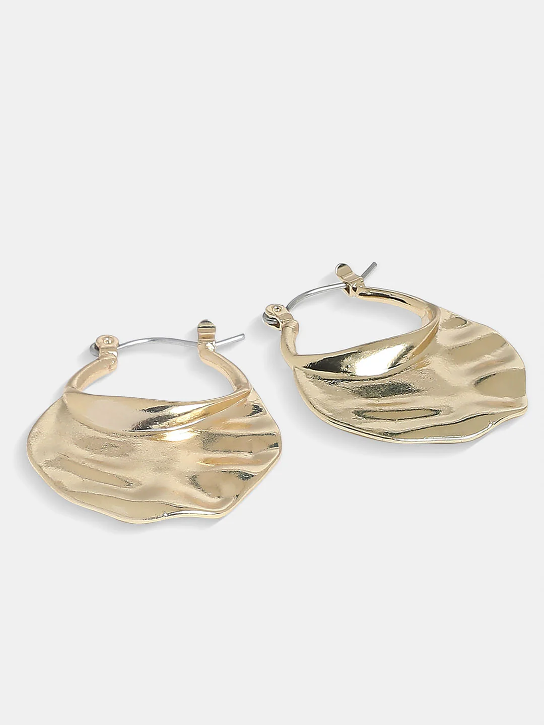 Golden Beaten Hoops - Image 3