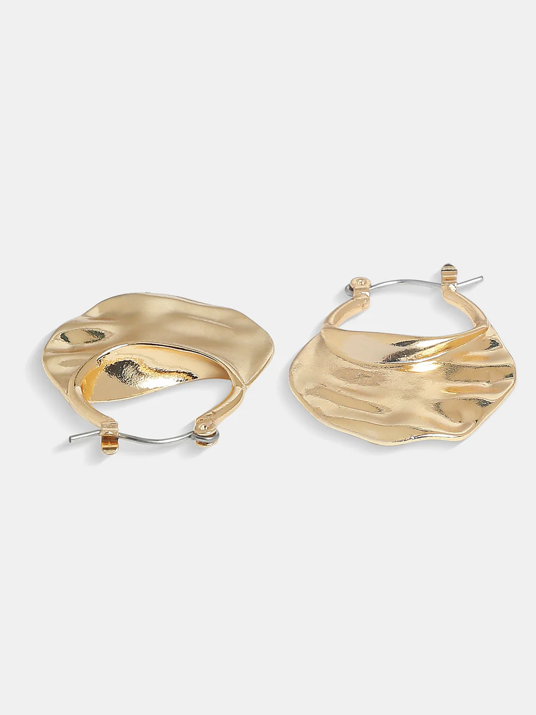 Golden Beaten Hoops - Image 4