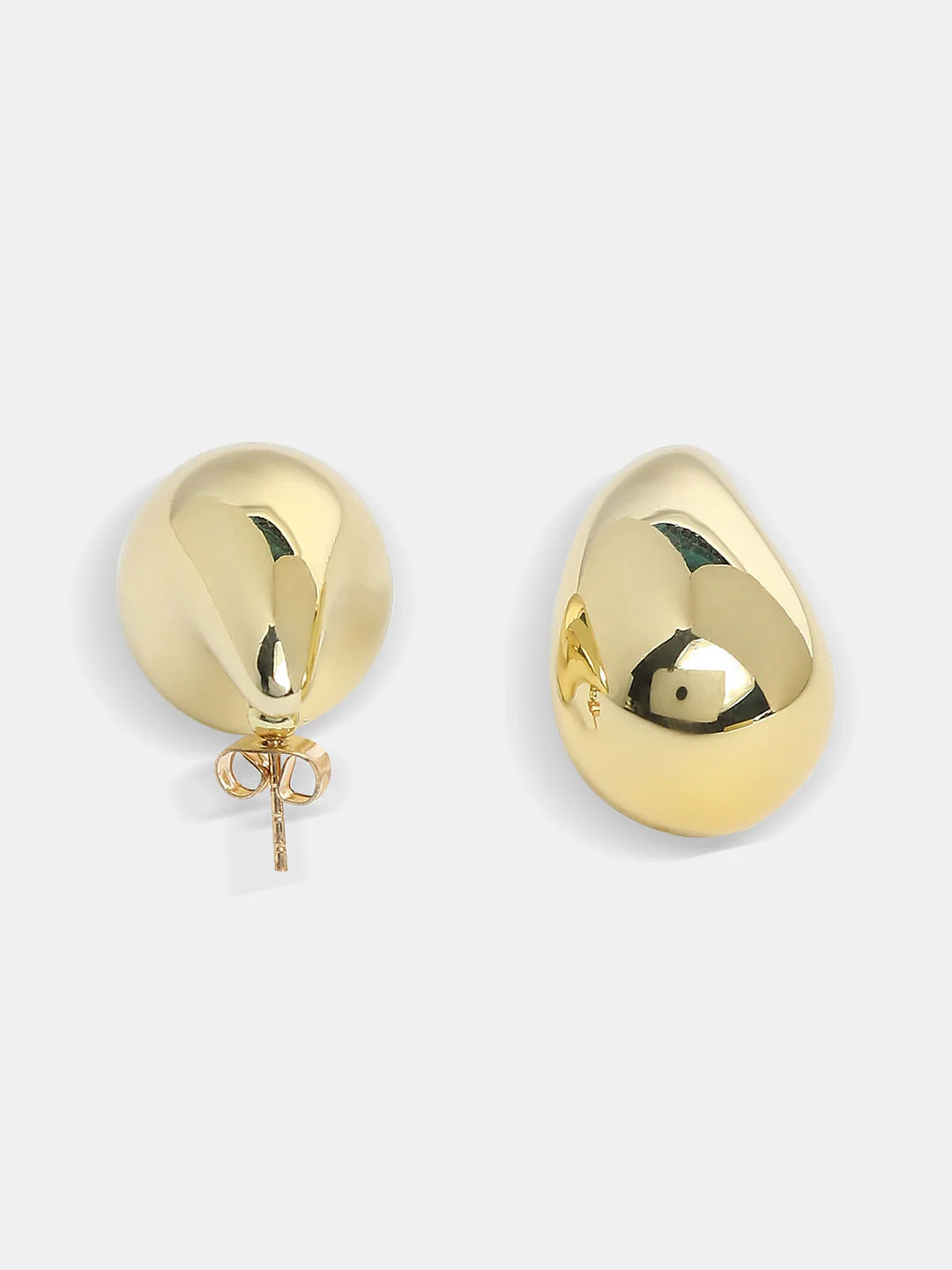 Golden Teardrop Earrings - Image 4