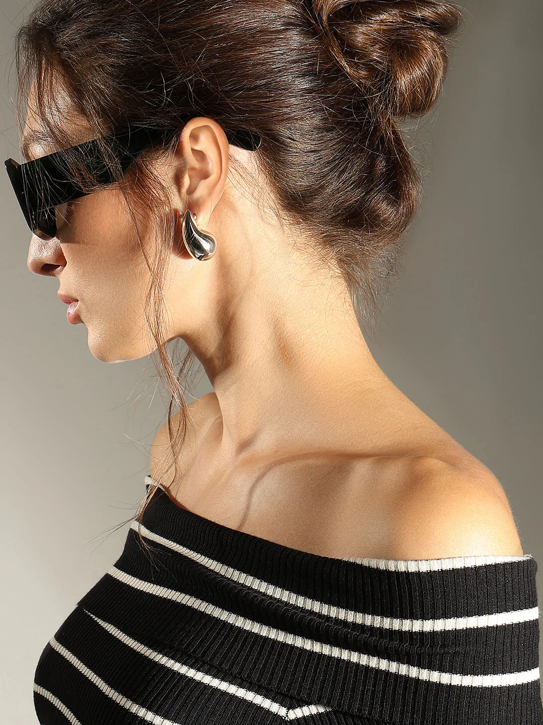Silver Teardrop Earrings