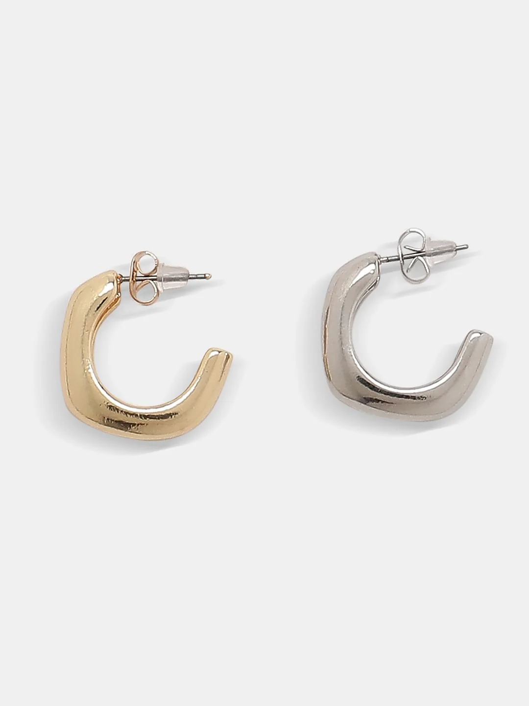 Pack Of 2 Open Hoops - Image 2