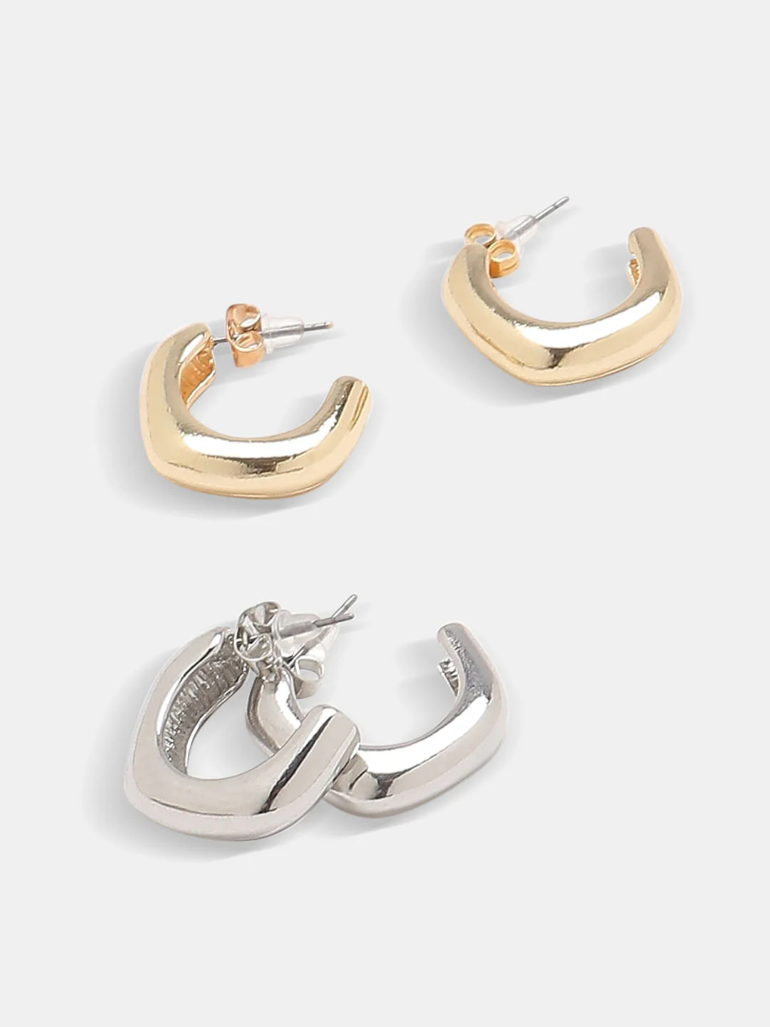 Pack Of 2 Open Hoops - Image 3
