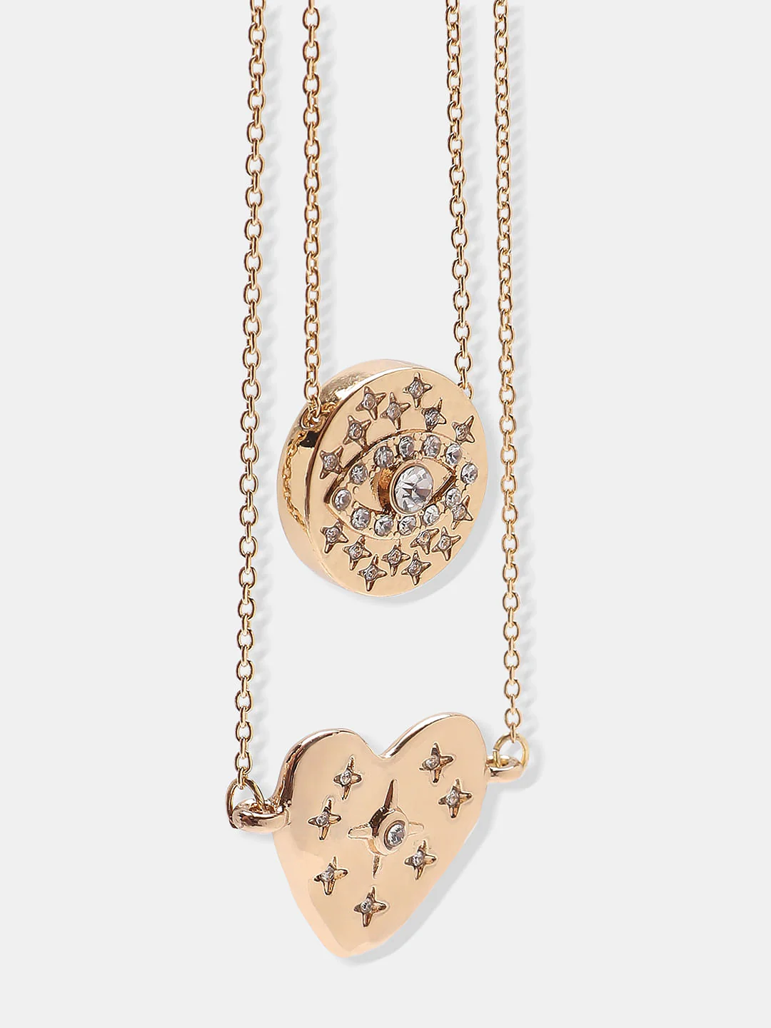 Golden Heart Pendant Necklace - Image 4