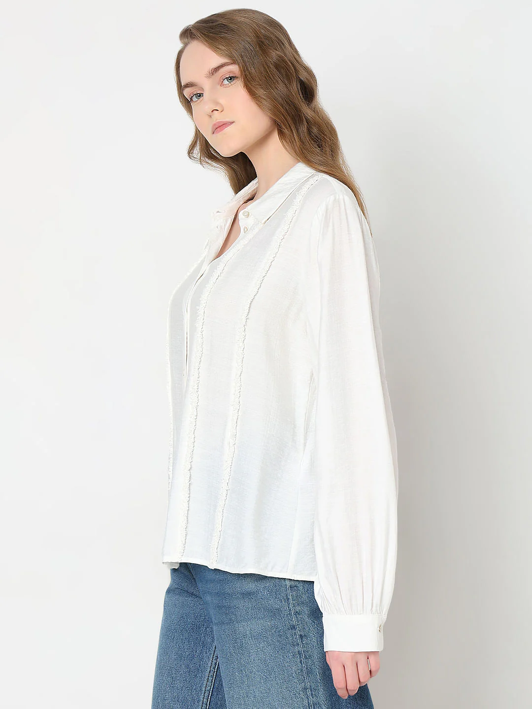 Off-White Full Sleeves Shirt - Image 3