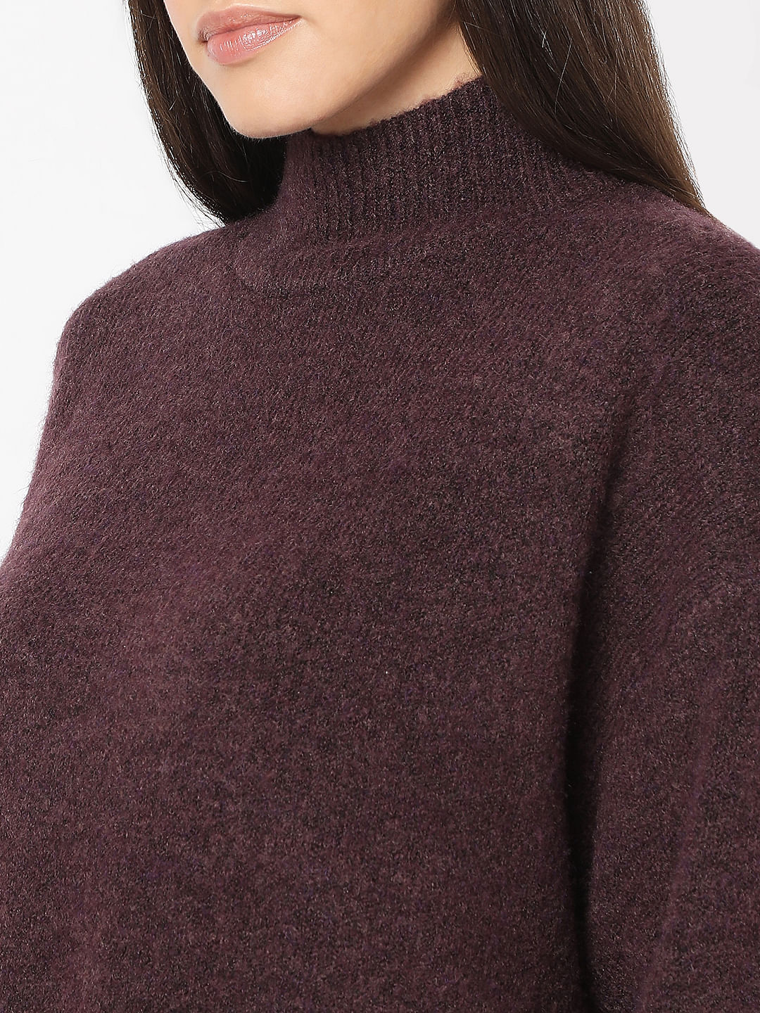 Purple High-Neck Pullover - Image 8