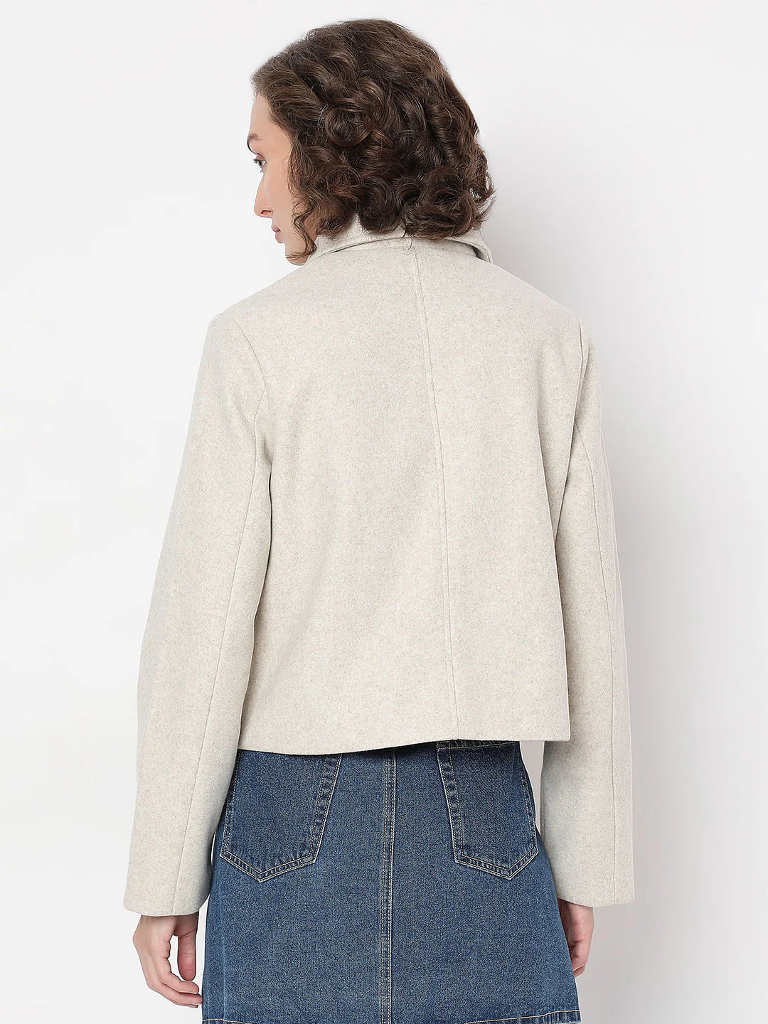 Beige Short Jacket - Image 4