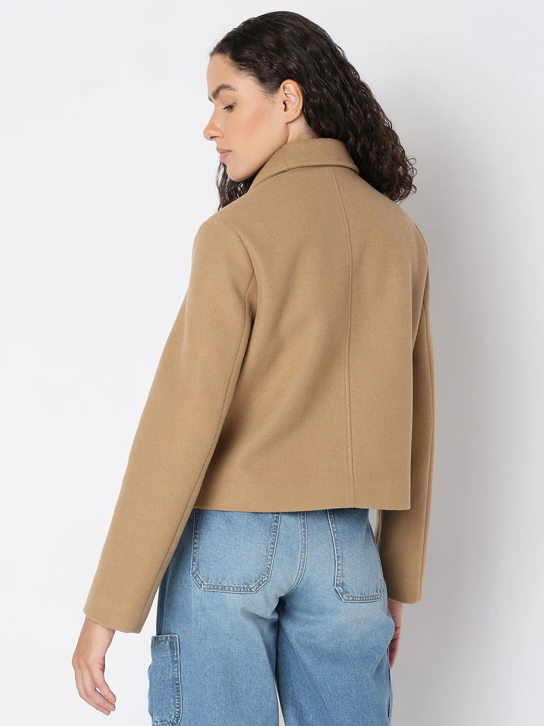 Light Brown Short Jacket - Image 4