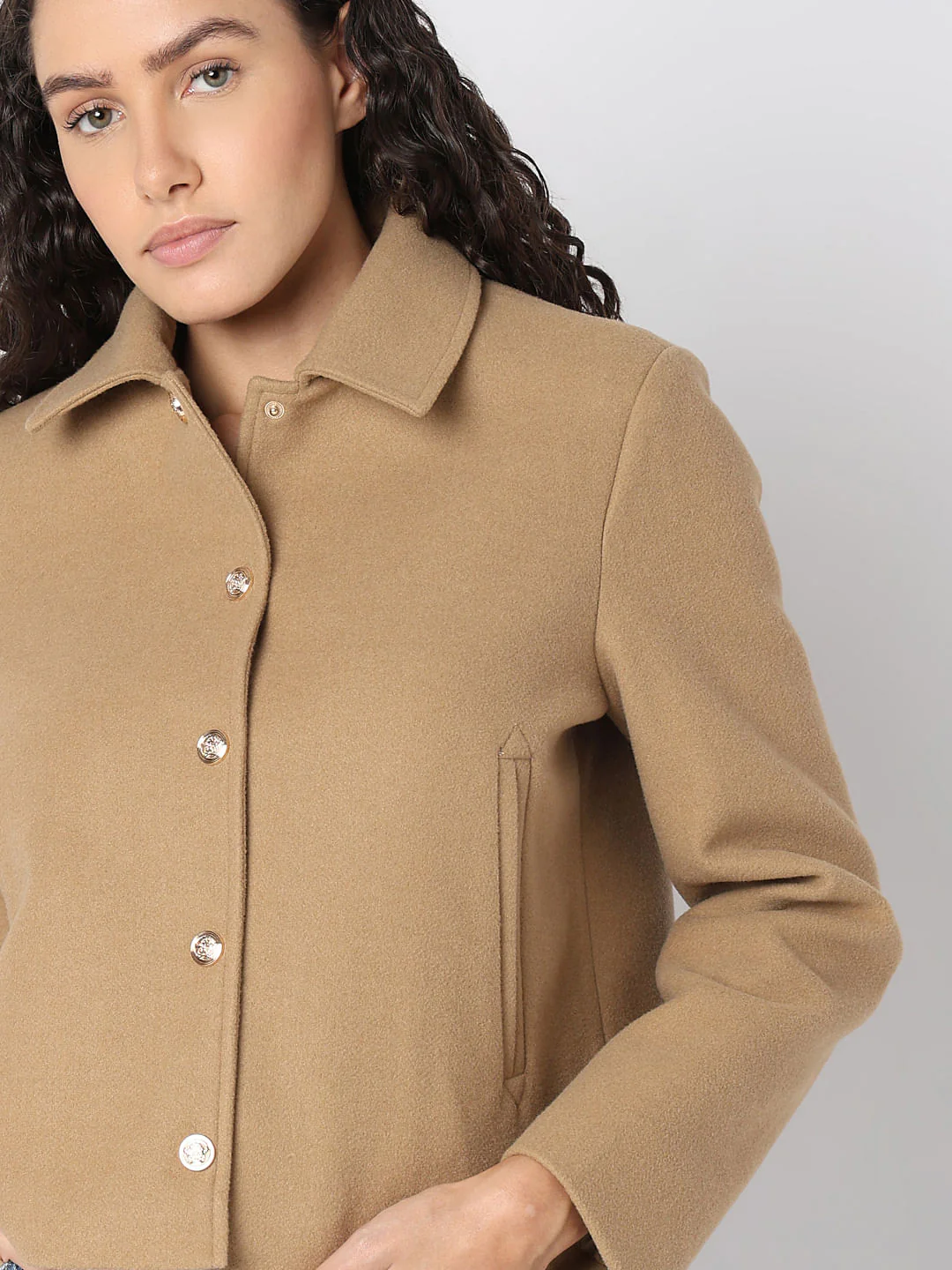 Light Brown Short Jacket - Image 6