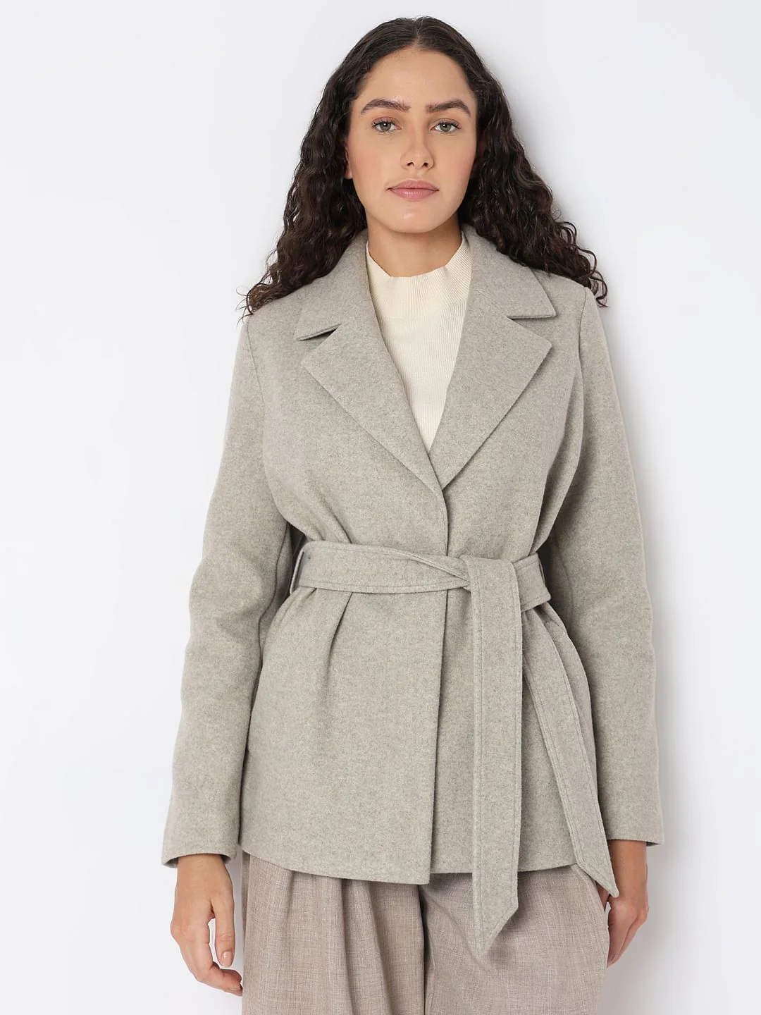 Beige Short Coat - Image 2