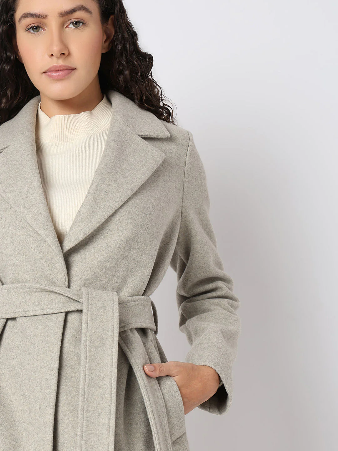 Beige Short Coat - Image 6