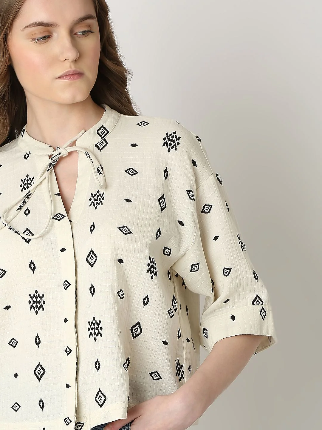 Off-White Printed Top - Image 6