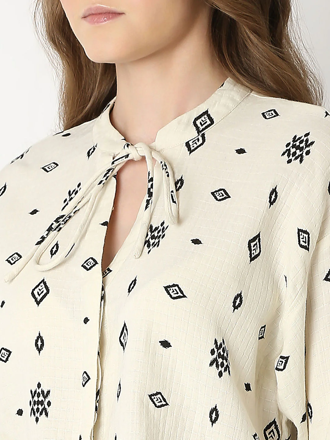 Off-White Printed Top - Image 8