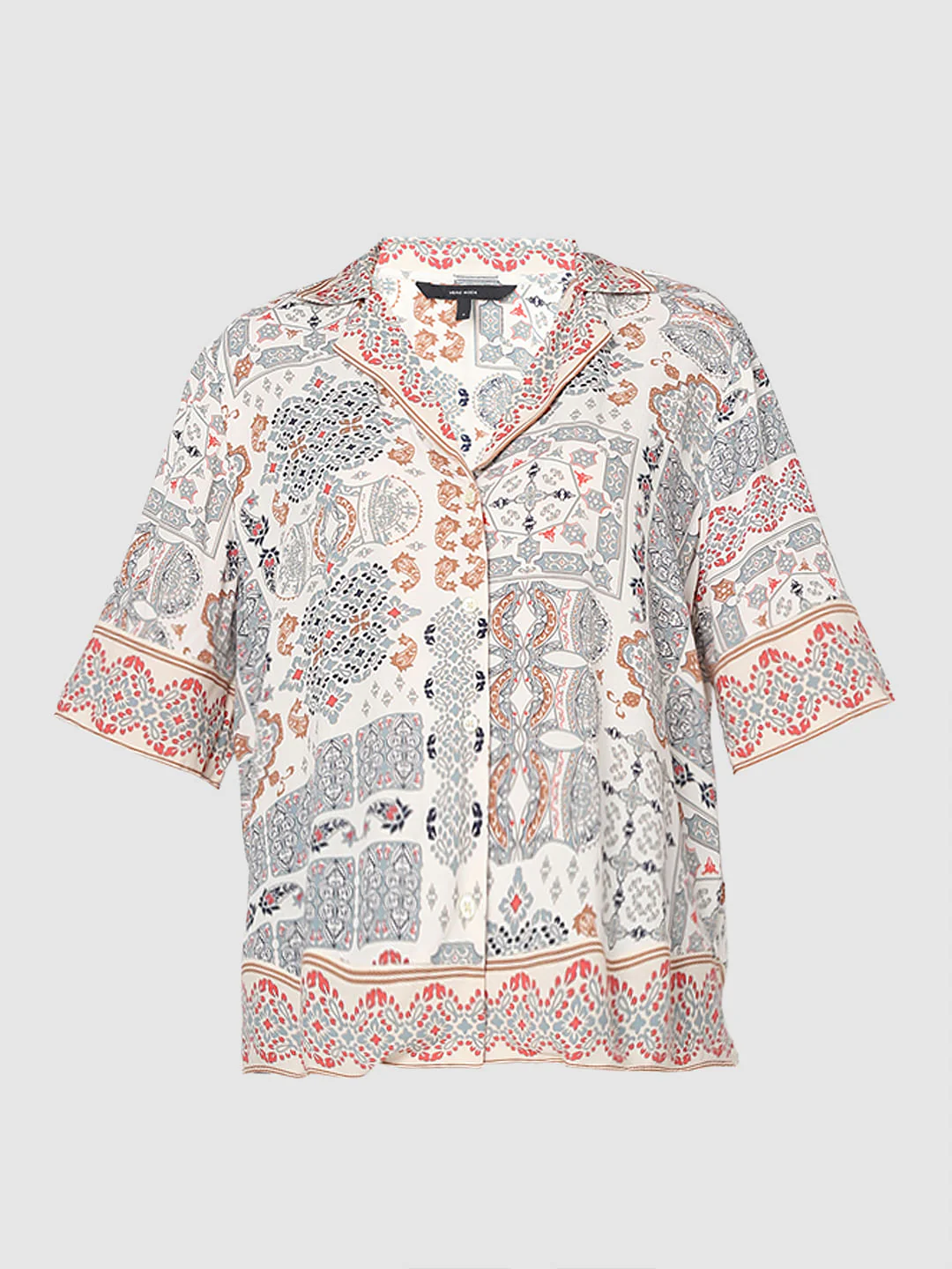 Beige Printed Shirt - Image 7