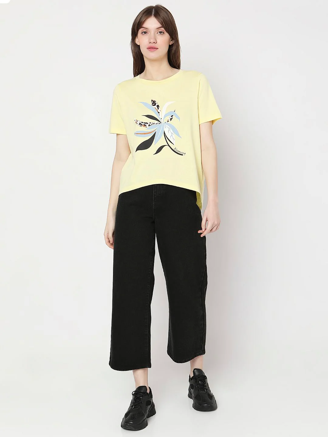 Yellow Floral T-Shirt - Image 5
