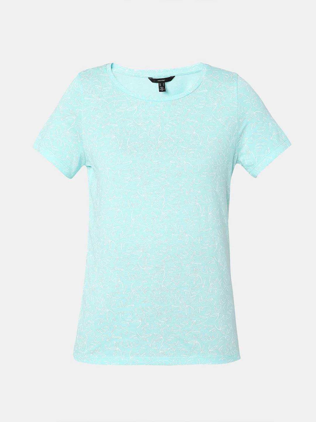 Blue Printed T-Shirt - Image 7