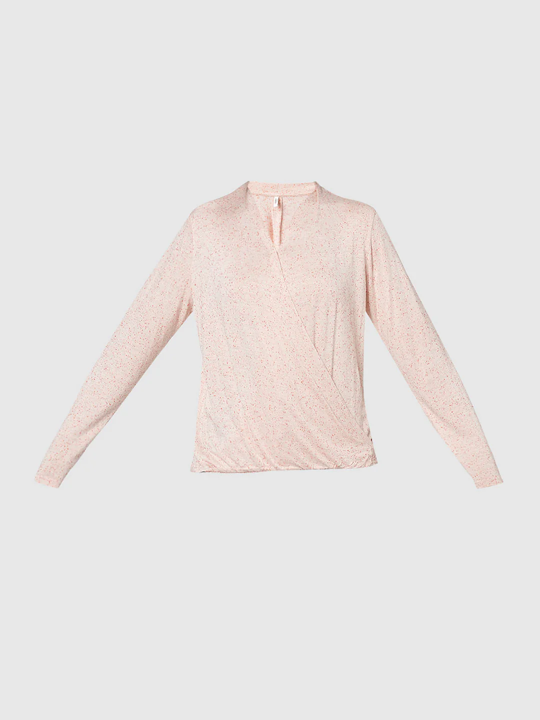 I.Scenery By Vero Moda Pink Mock Wrap Top - Image 7