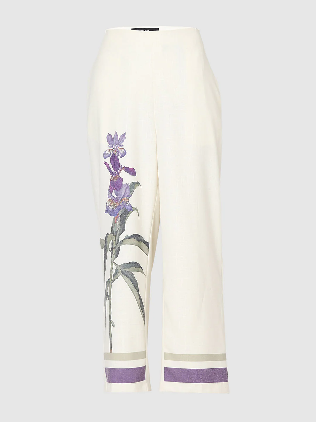 Off-White Floral Co-Ord Set Pants - Image 7