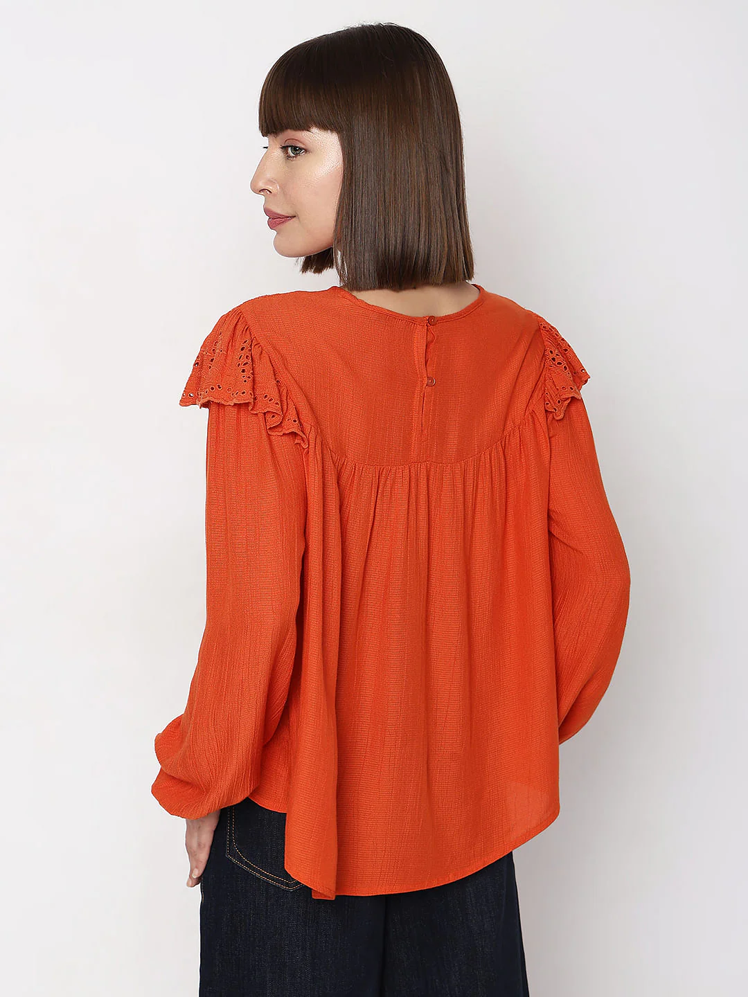 Rust Flared Top - Image 4