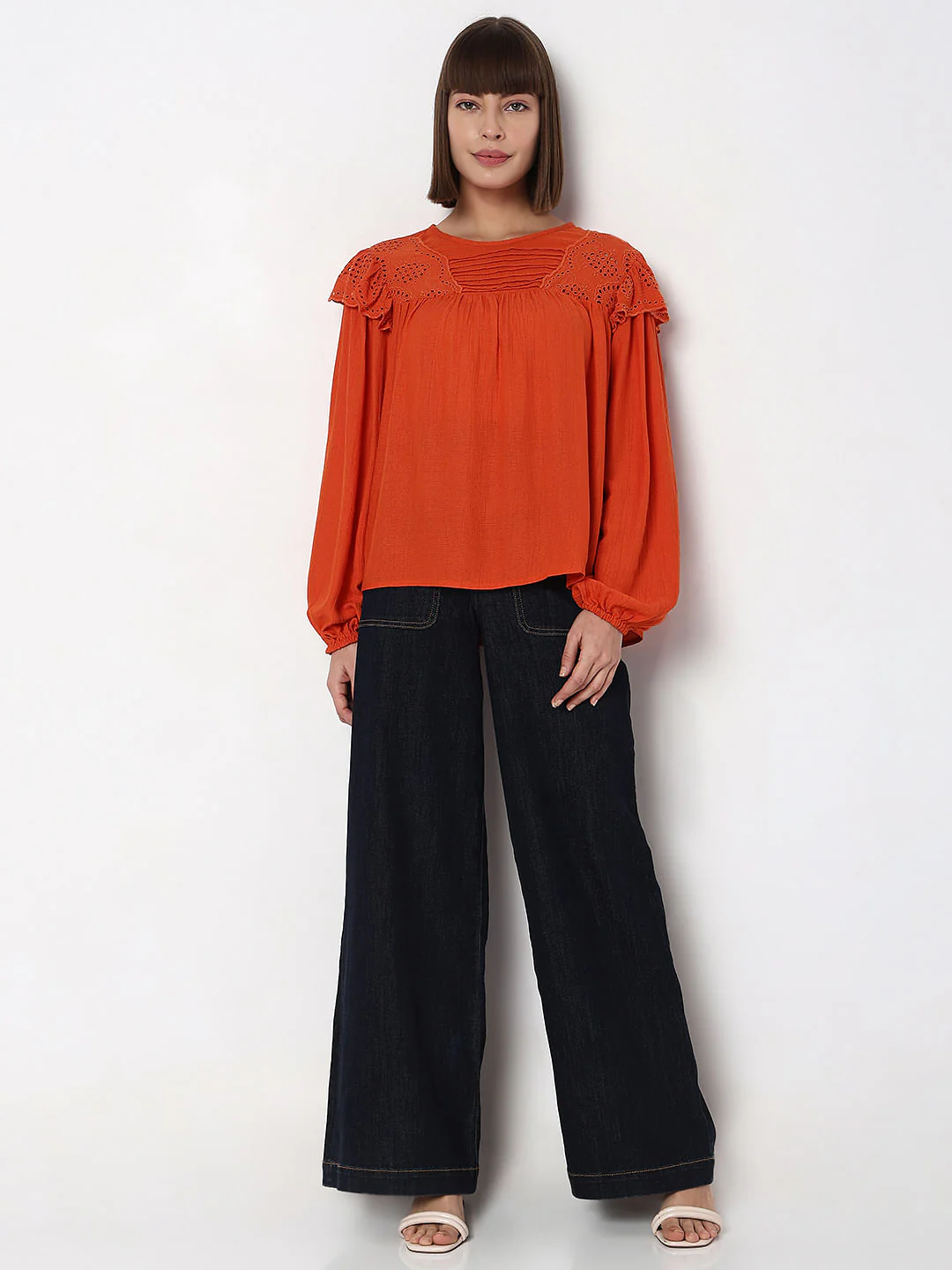 Rust Flared Top - Image 5