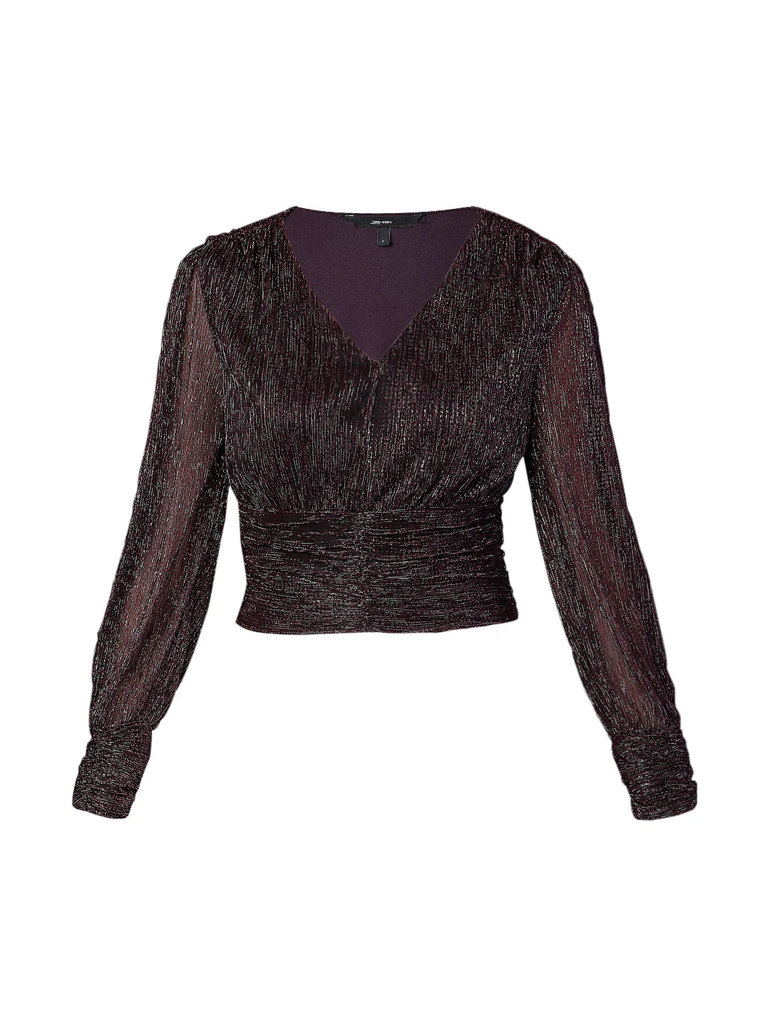 Marquee Purple Lurex Top - Image 7