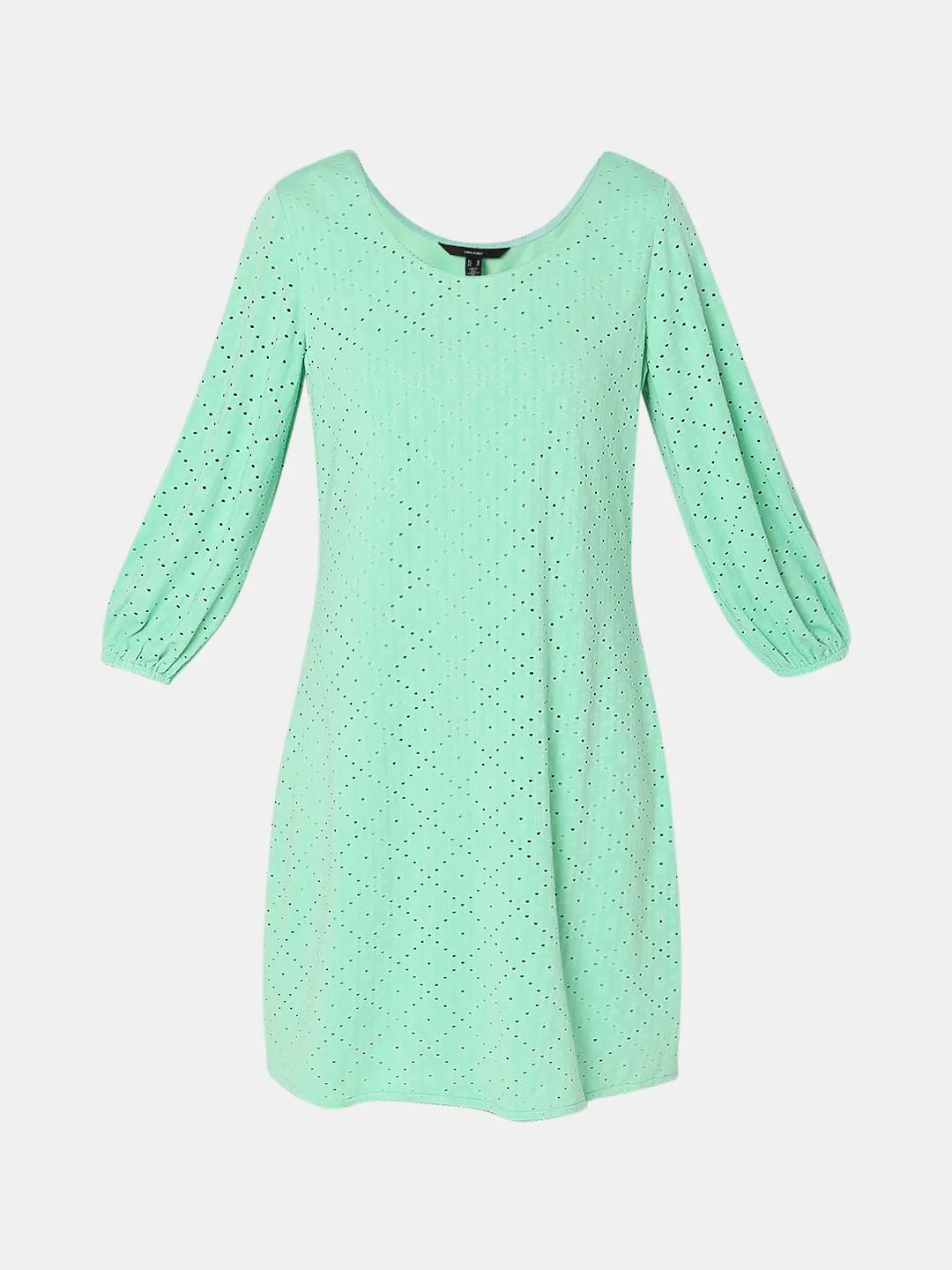 Light Green Knitted Shift Dress - Image 7