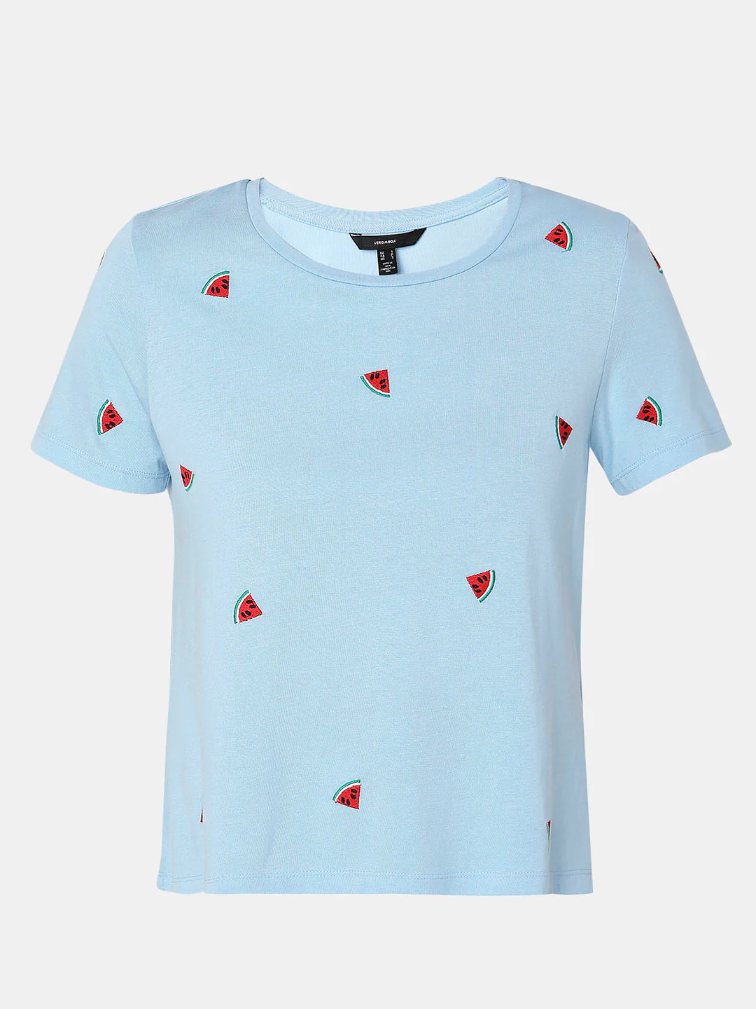 Blue Watermelon Print T-Shirt - Image 7