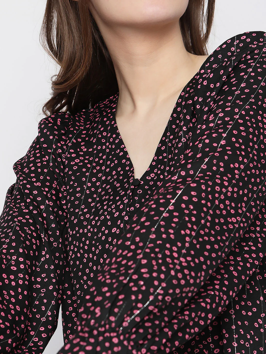 Black Printed Top - Image 6