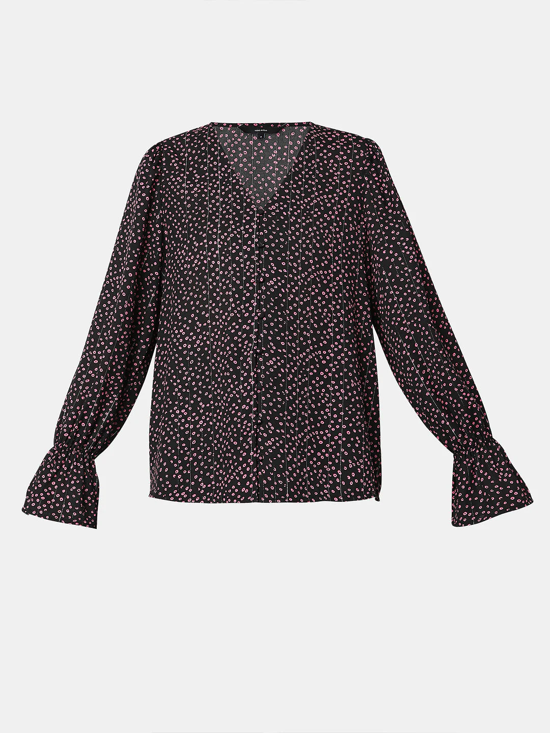 Black Printed Top - Image 7