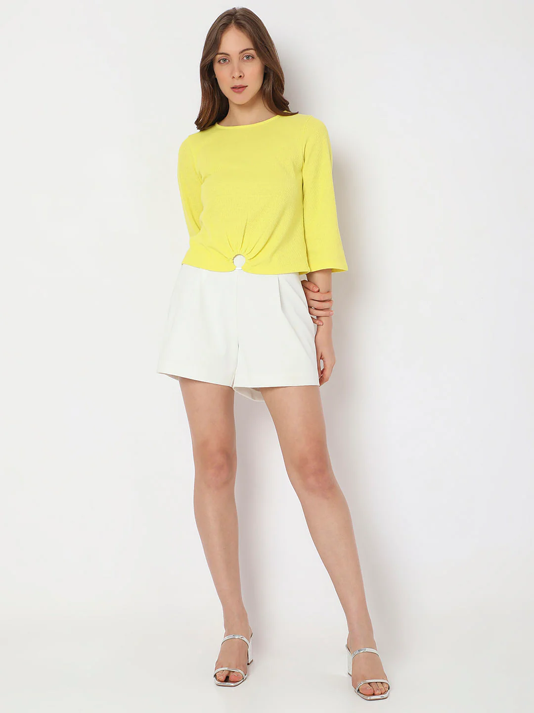 Yellow Textured Top - Image 5